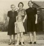 Margaret Brown, Eula, EMM, and Kay