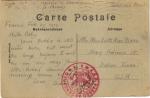 World War I Post Cards to EMM