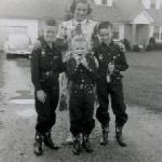 Kay at Hopalong Cassidy Look-Alike Contest